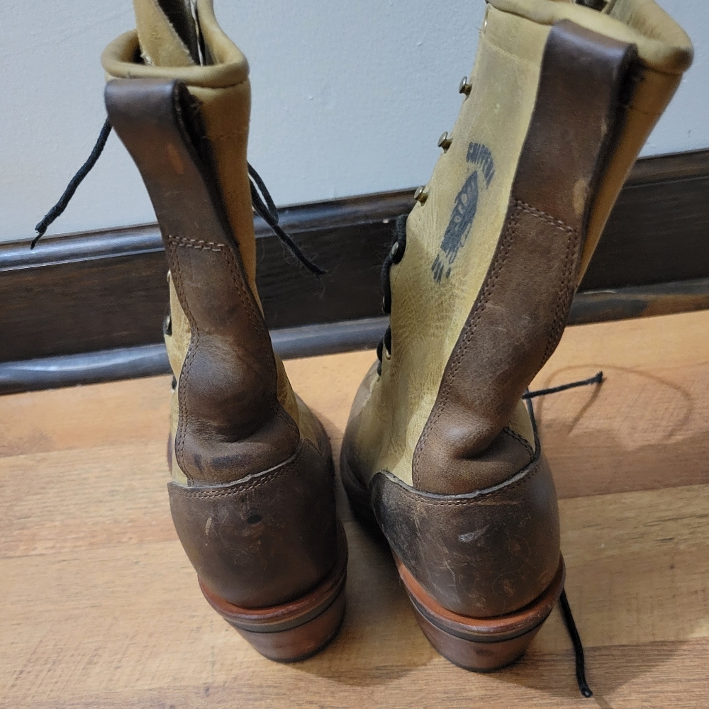 Leather Chippewa Lace Up Boots - Picture 7 of 8